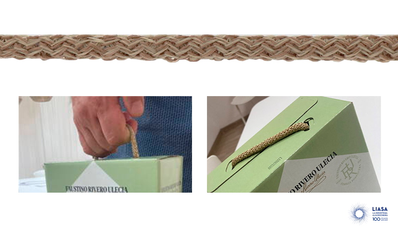 Cordones elásticos de papel especial packaging (PELASTIC )